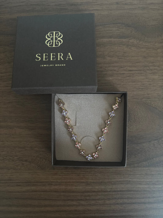 Collier Yasmeen lila